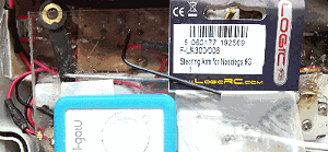 replace rudder arm