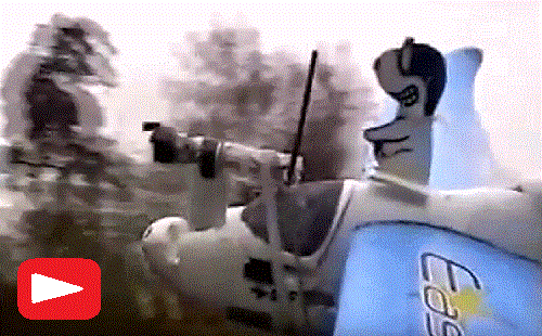 Snoopy over Armitage Court