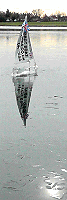 Snoopy Sloop 10 in ice