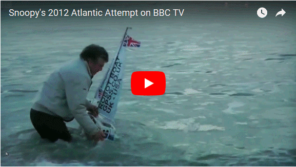 Utube video of Snoopy's 2012 Attempt on BBC TV