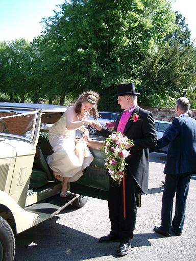 out of the car ...