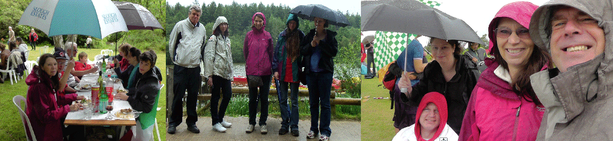 lots of rain in 2012 ... AMRA BBQ, June's Birthday Treat, Start of Super-Saturday at Dorney